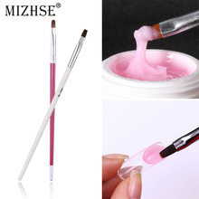 MIZHSE UV Gel Acrylic Design Pen Builder Painting Brush Poly Nail Gel Tool Varnish Soak off 3D Effect GEL DIY Nail Art Drawing 2024 - buy cheap