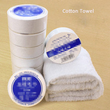 Toalha mágica de algodão reutilizável, toalha descartável compactada de banho para viagem em dois tamanhos 2024 - compre barato