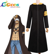 CGCOS Free Shipping Cosplay Costume 2 years later Trafalgar Law Retail / Wholesale Halloween Christmas Party Any Size 2024 - buy cheap