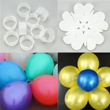 10PCS 2 Style Shape Balloons Sealing Clip Ballon Buttons Plum Blossom Clips Wedding/Birthday/Christmas Party Decoration Supplies 2024 - buy cheap