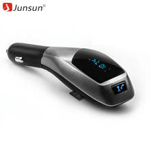 Junsun Car MP3 Music Player FM Transmitter Modulator 12V Wireless Handfree Call Car Kit Audio Support SD/TF Card/USB 2.0 player 2024 - buy cheap