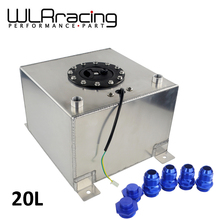 WLR RACING - 20L Aluminum Fuel Surge tank with sensor  Fuel cell 20L with cap/ foam inside WLR- TK39 2024 - buy cheap