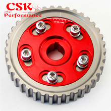 1 Pcs Adjustable Cam Gears Pulley Alloy Timing Gear Fits For Honda SOHC D15/D16 D-SERIES Engine Red/Blue/Purple 2024 - buy cheap