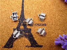 200pcs Opened Book charms Pendants 10 x 10mm tibetan silver tone once upon a time 2024 - buy cheap
