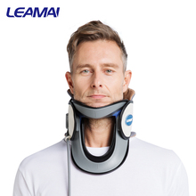 Dispositivo médico inflável de tração no pescoço, massageador para costas, alívio da dor no pescoço, ferramenta de uso doméstico 2024 - compre barato