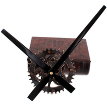Relógio de parede 30cm, mecanismo analógico, retrô, de madeira, acessório de pendurar 2024 - compre barato