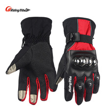 Riding Tribe Winter Motorcycle Gloves Waterproof Skiing Windproof Gloves Anti-skid Touch Screen Guantes Moto Riding Gloves HX-04 2024 - buy cheap