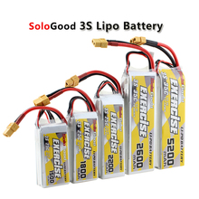 Bateria lipo 3s, 11.1v, 1200mah, 1800mah, 2200mah, 25c, 2600mah, 3000mah, 4200mah, 35c com tomada xt60 2024 - compre barato