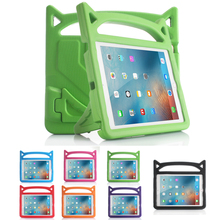 Funda de Oreja de Gato para iPad Air 2 A1566 A1567, no tóxica, EVA, a prueba de golpes, para iPad 6, ipad Air 2 2024 - compra barato
