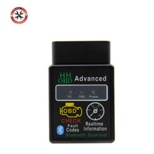 Mini ELM327 V2.1 Bluetooth HH OBD Advanced OBDII OBD2 ELM 327 Auto Car Diagnostic Scanner code reader scan tool hot selling 2024 - buy cheap