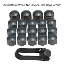 Set of 16+4pcs Universal 17mm Car Wheel Nut Bolt Covers Locking Caps 2024 - buy cheap
