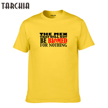 TARCHIA 2021 New Summer Brand t-shirt Cotton Tops Blomed Nothing Tees Men Short Sleeve Boy Casual Homme Tshirt T Plus Fashion 2024 - buy cheap