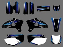 Kits de calcomanías gráficas y fondos para Yamaha, YZ250F, YZ450F, YZF250, YZF450, 2003, 2004, 2005, YZF, 250, 450, YZ, 250, 450 F 2024 - compra barato