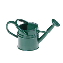 Mini Metal Black Watering Can Garden miniature Decoration for Children Kids Dolls Acces Dollhouse Miniature Furniture 2024 - buy cheap