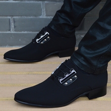 2018 Men Flats Fashion New Style Cloth Shoes Men,Lace-Up Business Men Shoes,Men Dress Shoes, Oxfords shoes 2024 - buy cheap