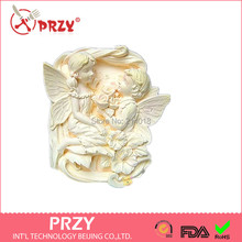 for Wedding Angel Couples Modelling Soap Mold Fondant Cake Decoration Mold Handmade Soap Mold Wholesale Aroma Stone Moulds PRZY 2024 - buy cheap