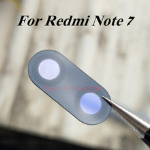 2 uds Original cámara trasera cubierta de lente de cristal para Xiaomi Redmi Note 7 Reparación de piezas de repuesto de lente con pegatinas 2024 - compra barato