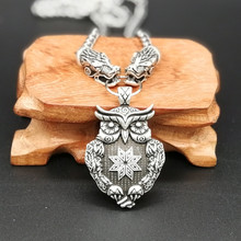 Odin's Wolf Link owl Star Alatyr amulet pendant necklace For Women Men Viking Necklace Drop Shipping 2024 - buy cheap
