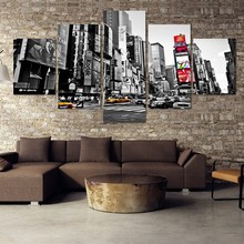 ArtSailing HD print 5 piece canvas painting New York Times Square Cityscape paintings for living room wall home decoration  H247 2024 - buy cheap