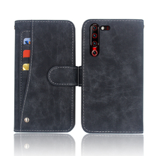 Hot! For Lenovo Z6 Pro Case High quality flip leather phone bag cover Case For Lenovo Z6 Pro with Front slide card slot 2024 - buy cheap