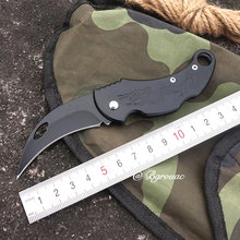 Portable Folding Karambit Knife Tactical Pocket Knife Camping Hunting Knives Stainless Steel Blade Outdoor EDC Tools 2024 - buy cheap