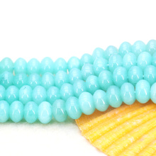 5x8mm Light  chalcedony abacus shaped loose beads 15" 2 piece/lot high-quality DIY women jewelry making 2024 - buy cheap