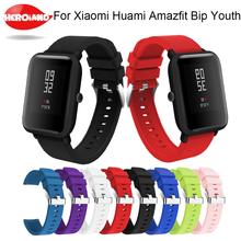 20mm Sports Silicone Wrist Strap band for Xiaomi Huami Amazfit Bip BIT PACE Lite Youth classic Watch Replacement Band Smartwatch 2024 - buy cheap
