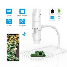 Boroscópio cmos 50-1000x, microscópio digital sem fio com wi-fi, 2mp, 1080p 2024 - compre barato