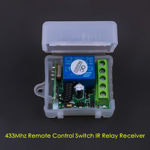 Interruptor de Control remoto RF de 1 canal, 433MHz, DC 12V, módulo de relé inalámbrico, receptor variado para puerta de garaje de coche, puerta eléctrica 2024 - compra barato