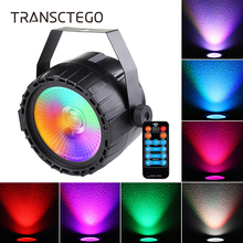 Led Disco Par Light RGB UV Party Lights DMX DJ Stage Lamp Remote Voice Control Home Bar Stroboscope Laser Projector Disco Lights 2024 - buy cheap