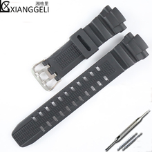 Watch accessories pin buckle suitable for Casio 1200B1250BGW-3500B3000B2000B1500B men outdoor sports waterproof resin watch band 2024 - buy cheap