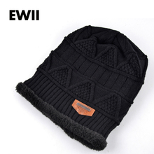 2017 Brand Beanies Knit Men Winter Hat For Men  Skullies Caps Boy Winter Hats Beanie Wool Warm Bonnet Gorro Baggy Cap Bone 2024 - buy cheap