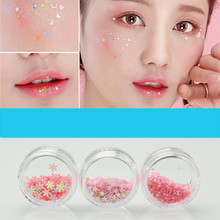 Decoration For Nail Dip Powder 12 Pcs Colors Nail Art Tips Stickers 3D Glitter Sequins Manicure DIY C0912 2024 - купить недорого