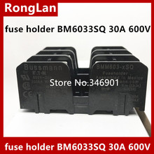 [SA]- BUSSMANN fuse holder BM6033SQ 30A 600V 10 times; 38mm fuse holder--10PCS/LOT 2024 - buy cheap