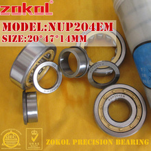 ZOKOL NUP204 E M bearing NUP204EM 92204EH Cylindrical roller bearing 20*47*14mm 2024 - buy cheap
