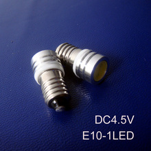 Bombilla Led E10 de alta calidad, luz indicadora de led COB 0,5 w E10, lámpara piloto, luz de instrumentos, envío gratis, 10 Uds./lote 2024 - compra barato