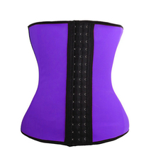 Plus Size Waist Trainer Corsets Latex Waist Cincher bustier corset latex Waist Trainer girdles Shapewear S M L XL 2XL 3XL 2024 - buy cheap
