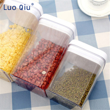 Kitchen five grains storage can thickened plastic vacuum snack dry goods sealed can preservation box 2024 - buy cheap