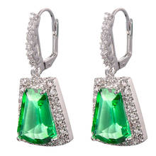 Peridot Women Earrings 925 Sterling Silver Free Shipping Newest Fashion Jewelry Earrings TE718 2024 - buy cheap