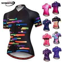 Weimostar Pro Team Велоспорт Джерси Лето короткий рукав MTB велосипедная одежда Ropa Maillot Ciclismo гоночный велосипед mtb Джерси 2024 - купить недорого