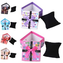 Colorful Bowknot Watch Box Organizer Carton Innovative Gift Packaging Jewelry Ring Box Gift Storage Case 2024 - buy cheap