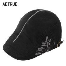 AETRUE-boinas de algodón con visera para hombre y mujer, sombreros de verano, visera, visera 2024 - compra barato