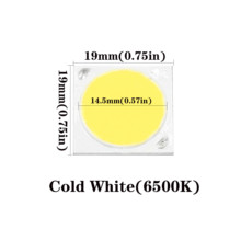 Высокое качество 80 Вт 19*19 мм 37,5 в LED COB Smart IC хорошее качество для светодиодных ламп DIY теплый белый холодный белый 2024 - купить недорого