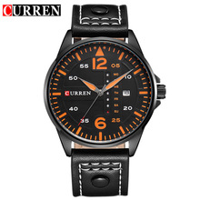 CURREN Luxury Brand Relogio Masculino Date Leather Casual Watch Men Sports Watches Quartz Military Wrist Watch Male Clock 8224 2024 - buy cheap