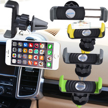 Carro Universal Air Vent titular de telefone celular em Car Mount para o seu Iphone 6 / Plus 5S 4 telemóveis GPS acessórios Stand titulares 2024 - compre barato