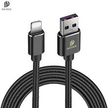 DUX DUCIS USB Cable for iPhone Xs X 8 7 6 6s Plus Data Sync Fast Charging Cable for iPhone iPad Lighting Phone Charger Wire 1m 2024 - buy cheap