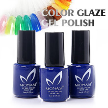 MONASI New Arrival Promotion Long Lasting UV Gel Nail Polish Soak Off Glaze Gel Professional Set For Nail Vernis Semi Permanent 2024 - buy cheap