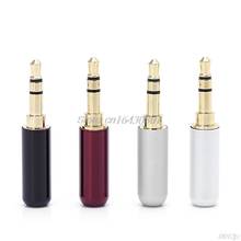 3 Poles 3.5mm Audio Gold-Plated Headphone Plug 3.5 RCA Connectors Jack Connector Plug jack Stereo Headset Dual Track 4Pcs 2024 - buy cheap