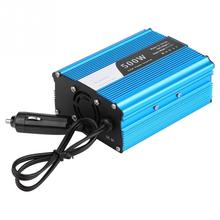 500W DC 12V to AC 220V-240V Peak 600W Car Power Inverter Converter Dual USB Charger Adapter Car Accessories New Arrivals 2024 - buy cheap