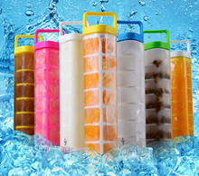 Plastic ice cube tray water Bottle with bag homemade popsicle Bottle DIY ice cream machine child sorbet mould cool artifact 2024 - buy cheap